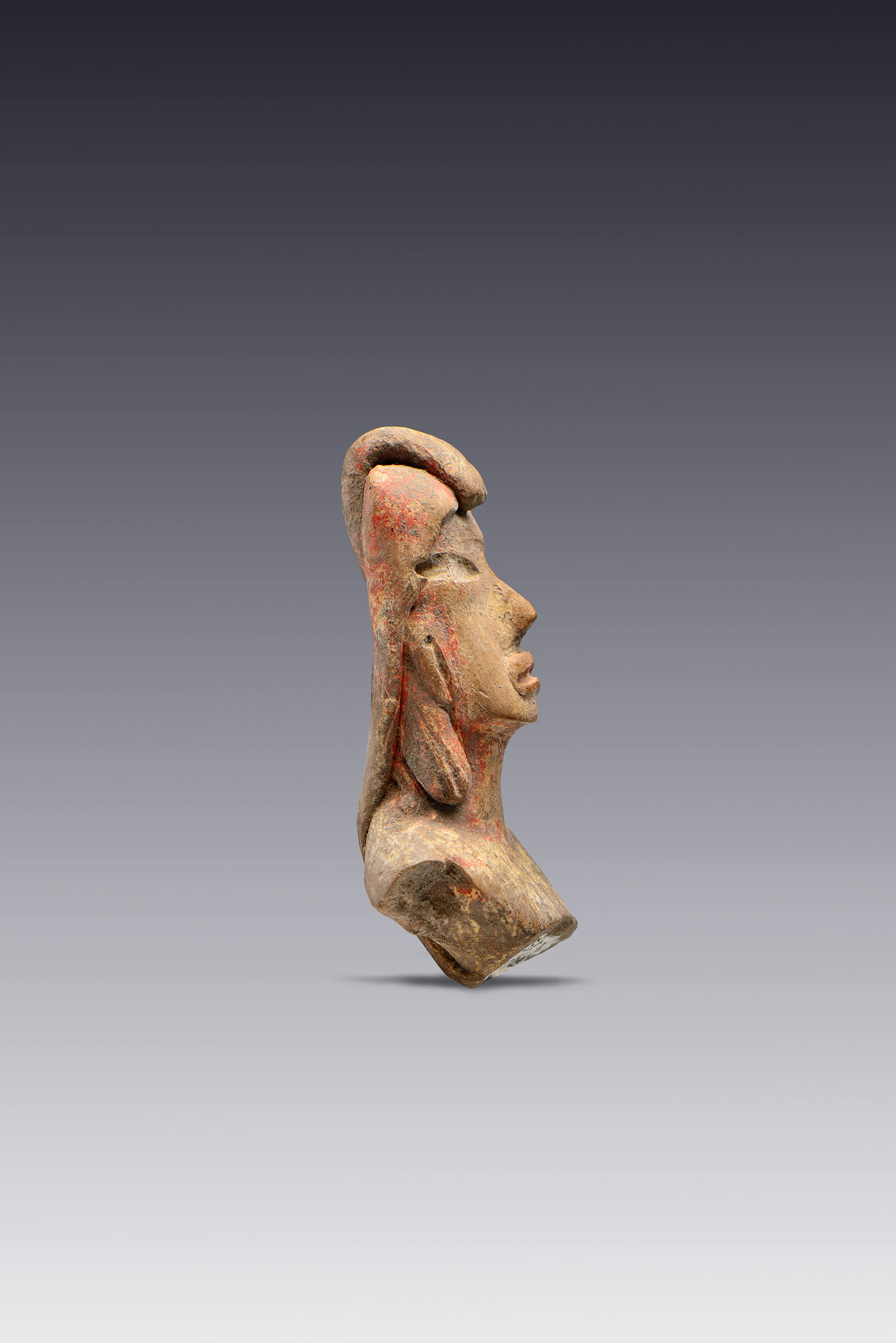 Figurilla antropomorfa | El M&eacute;xico antiguo. Salas de Arte Prehisp&aacute;nico | Museo Amparo, Puebla