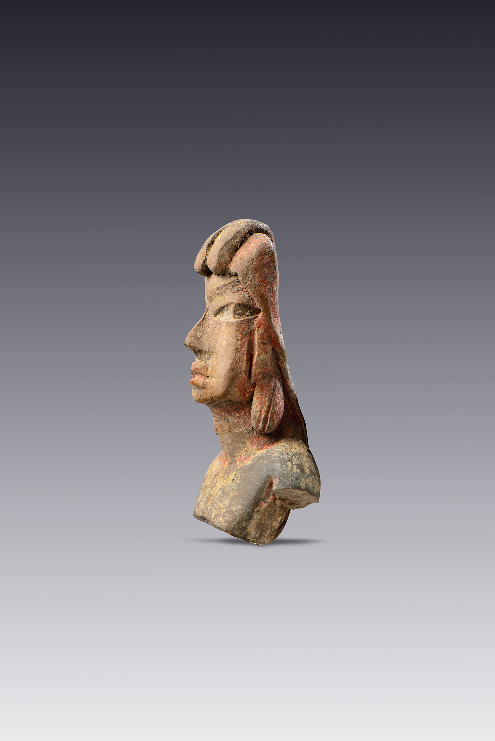 Figurilla antropomorfa | El M&eacute;xico antiguo. Salas de Arte Prehisp&aacute;nico | Museo Amparo, Puebla