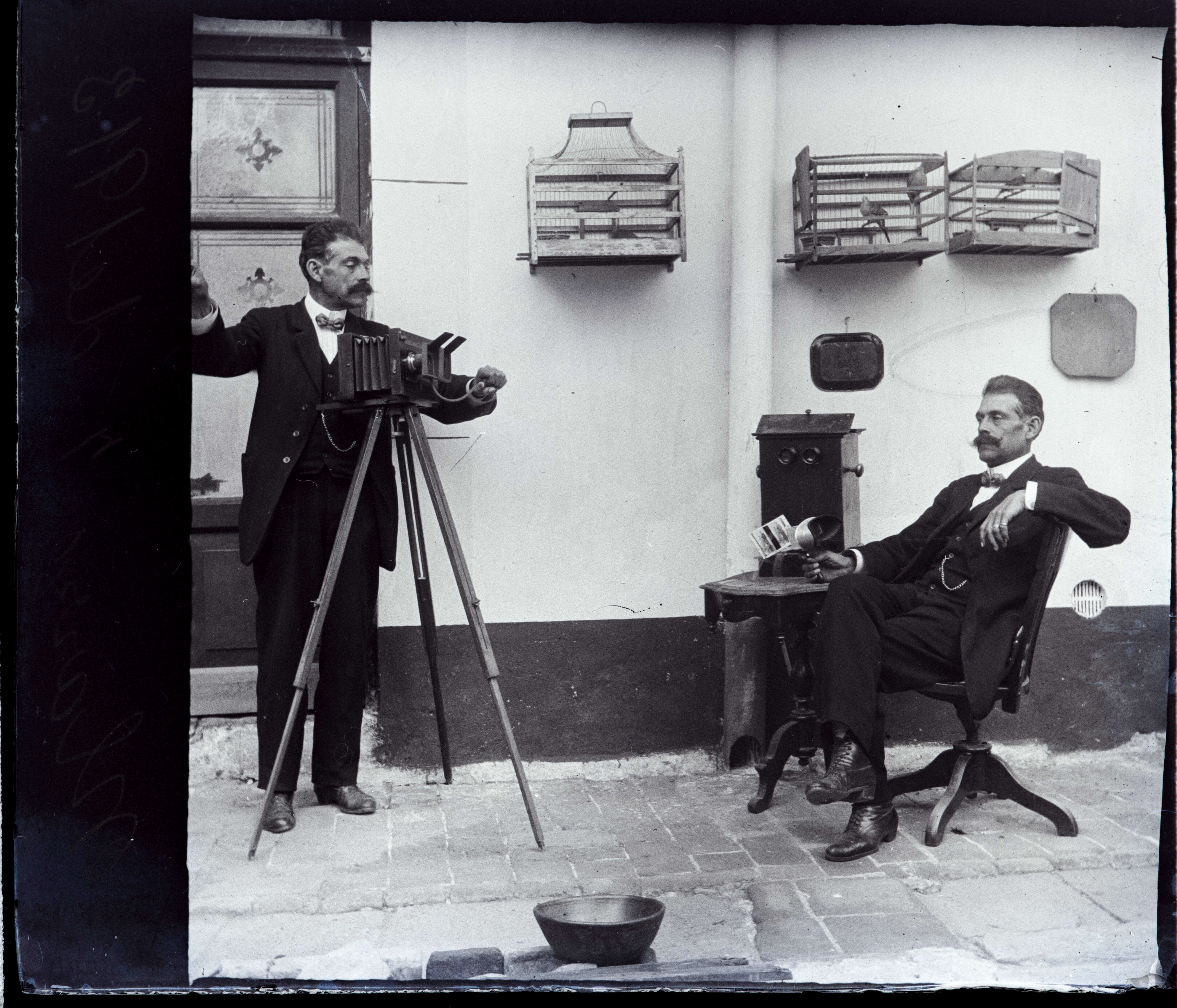 Autorretrato doble | Memoria y relato. Fotograf&iacute;a en Puebla | Museo Amparo, Puebla