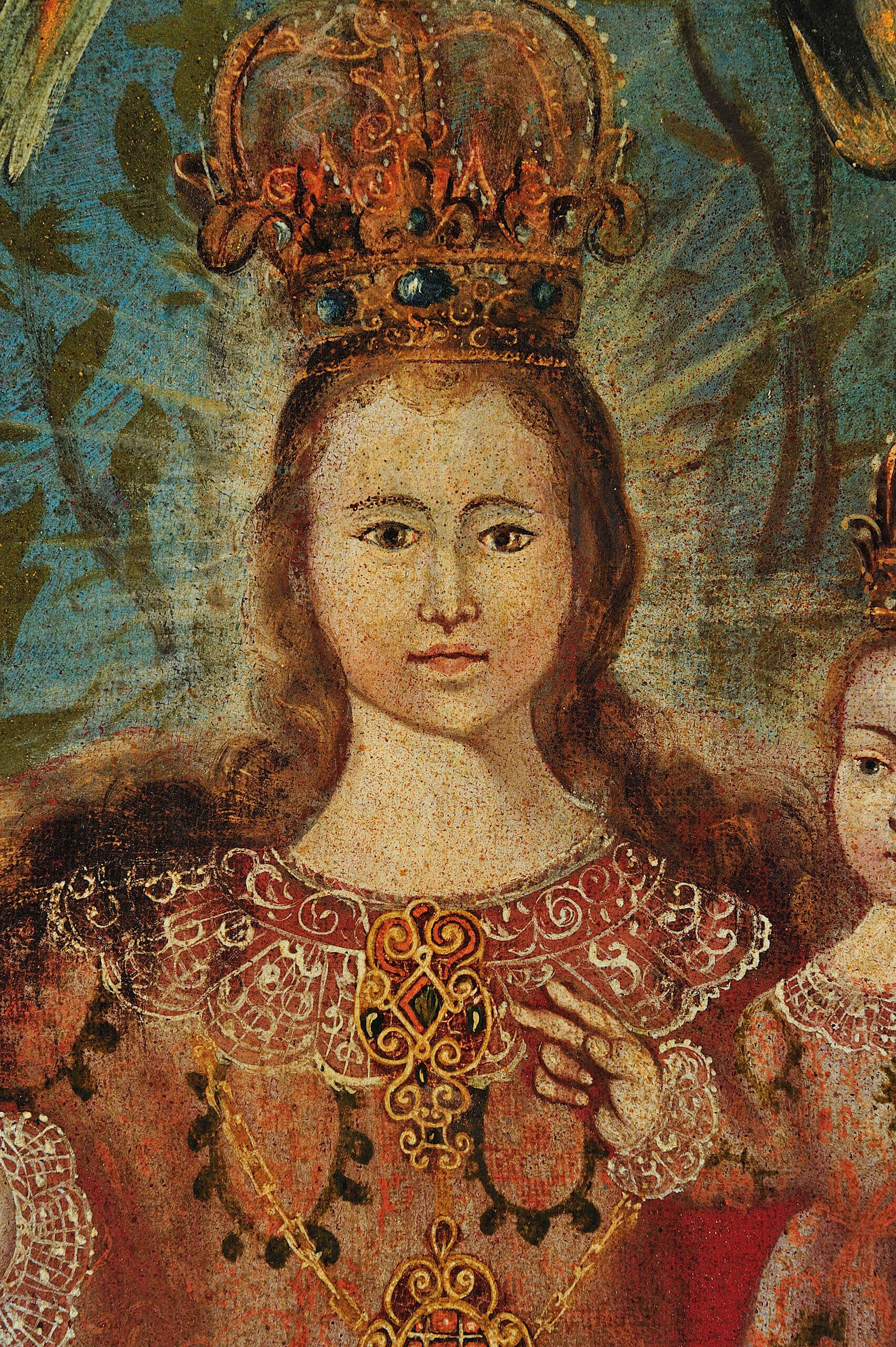 Virgen de Ar&aacute;nzazu | Una vuelta en espiral. 35 años Colección Museo Amparo | Museo Amparo, Puebla