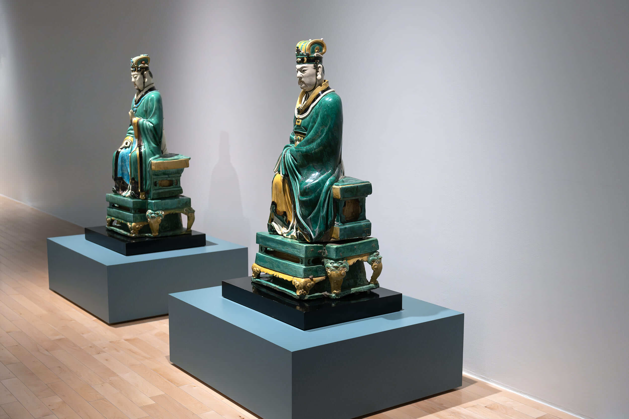 Funcionario Celestial Daoista, Dinast&iacute;a Ming | Una vuelta en espiral. 35 años Colección Museo Amparo | Museo Amparo, Puebla