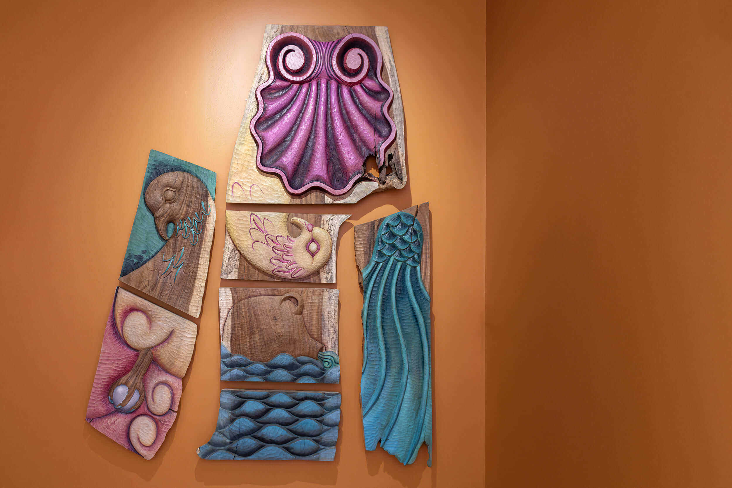Pol&iacute;ptico 7/7 ( Columba La Joya) | Una vuelta en espiral. 35 años Colección Museo Amparo | Museo Amparo, Puebla