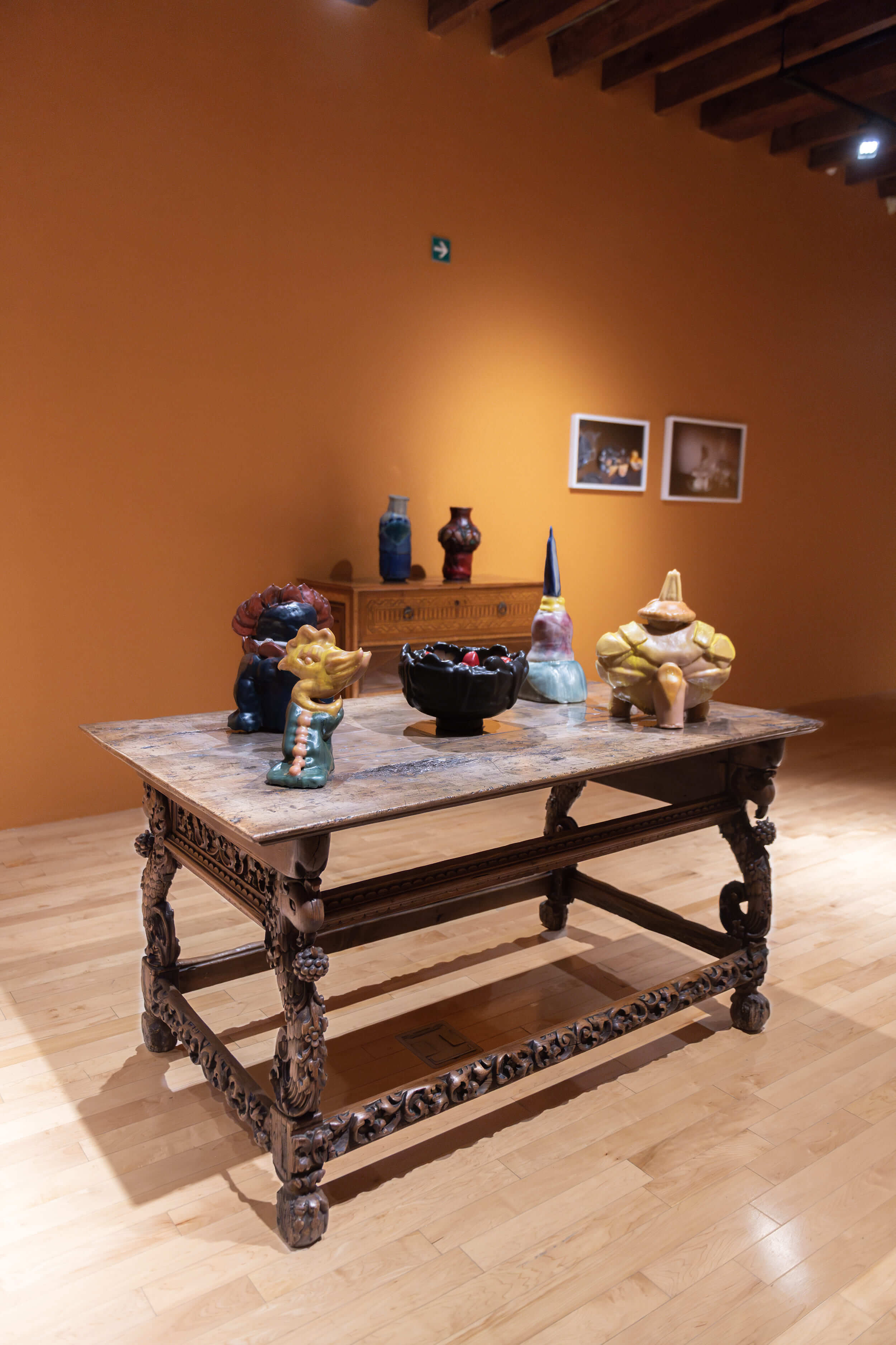 Objetos migrantes, entre vestigios y apariciones | Una vuelta en espiral. 35 años Colección Museo Amparo | Museo Amparo, Puebla