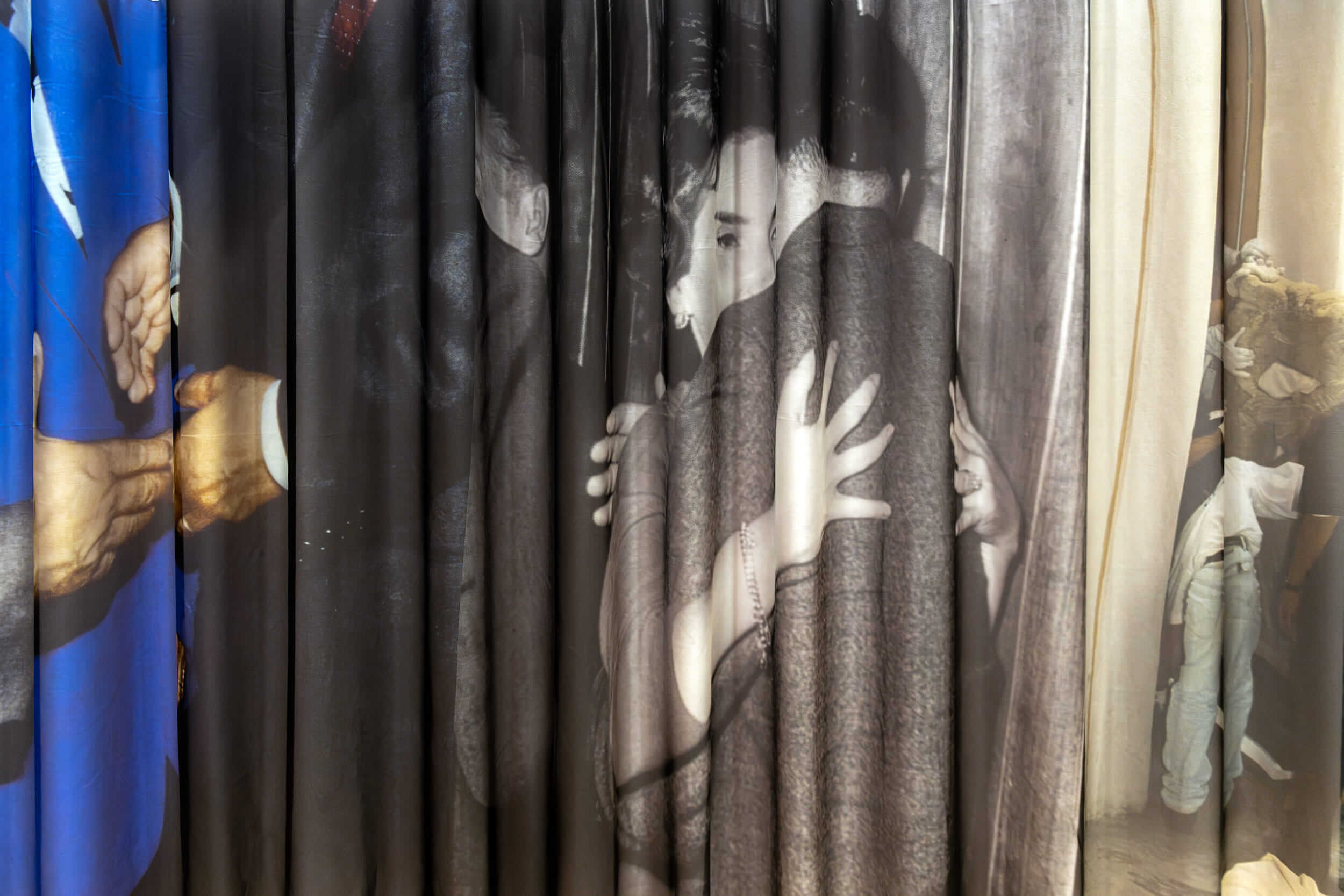 Cortina liminal | Fabienne Hess. Lo invisible y sus tramas | Museo Amparo, Puebla