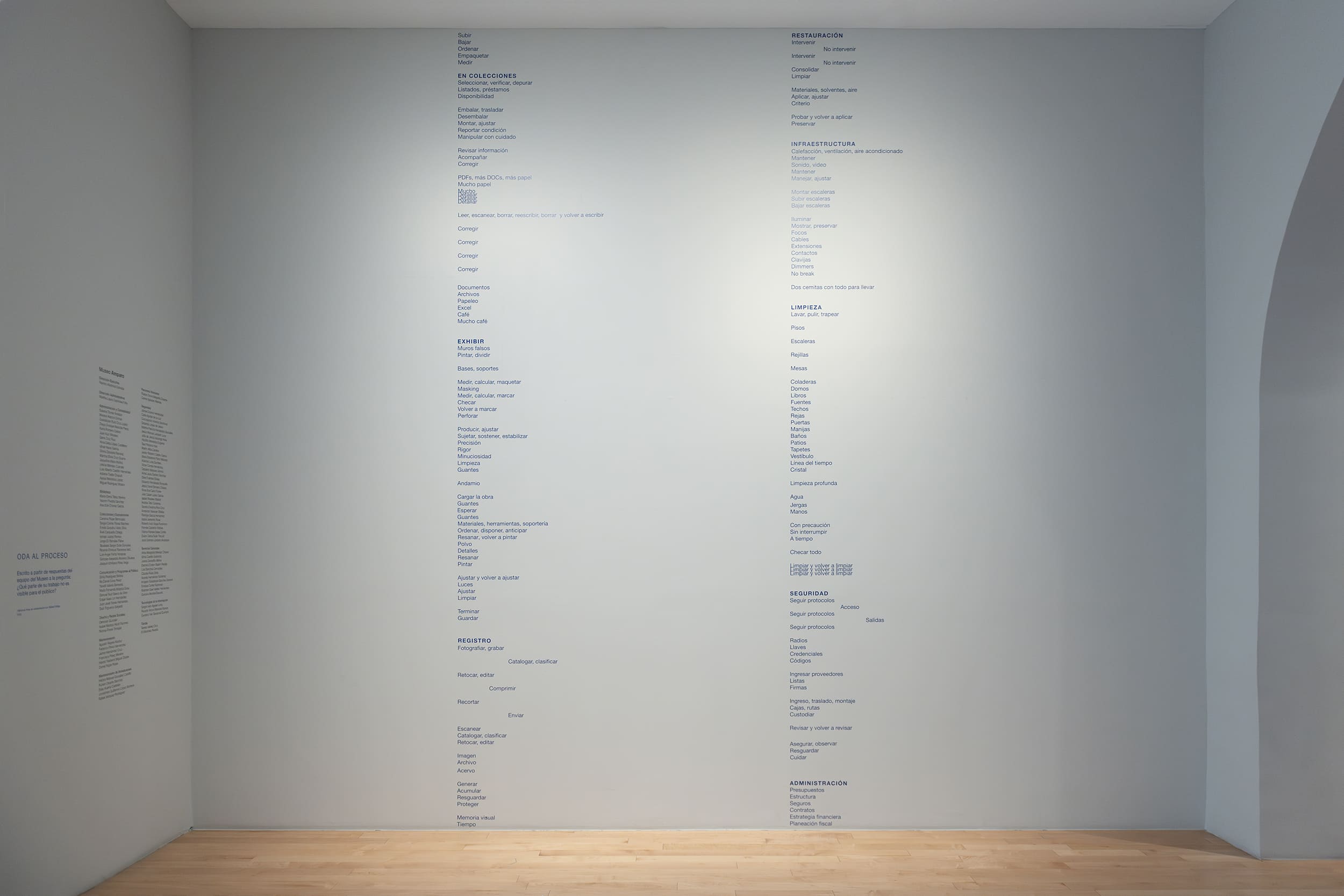 ODA AL PROCESO | Fabienne Hess. Lo invisible y sus tramas | Museo Amparo, Puebla