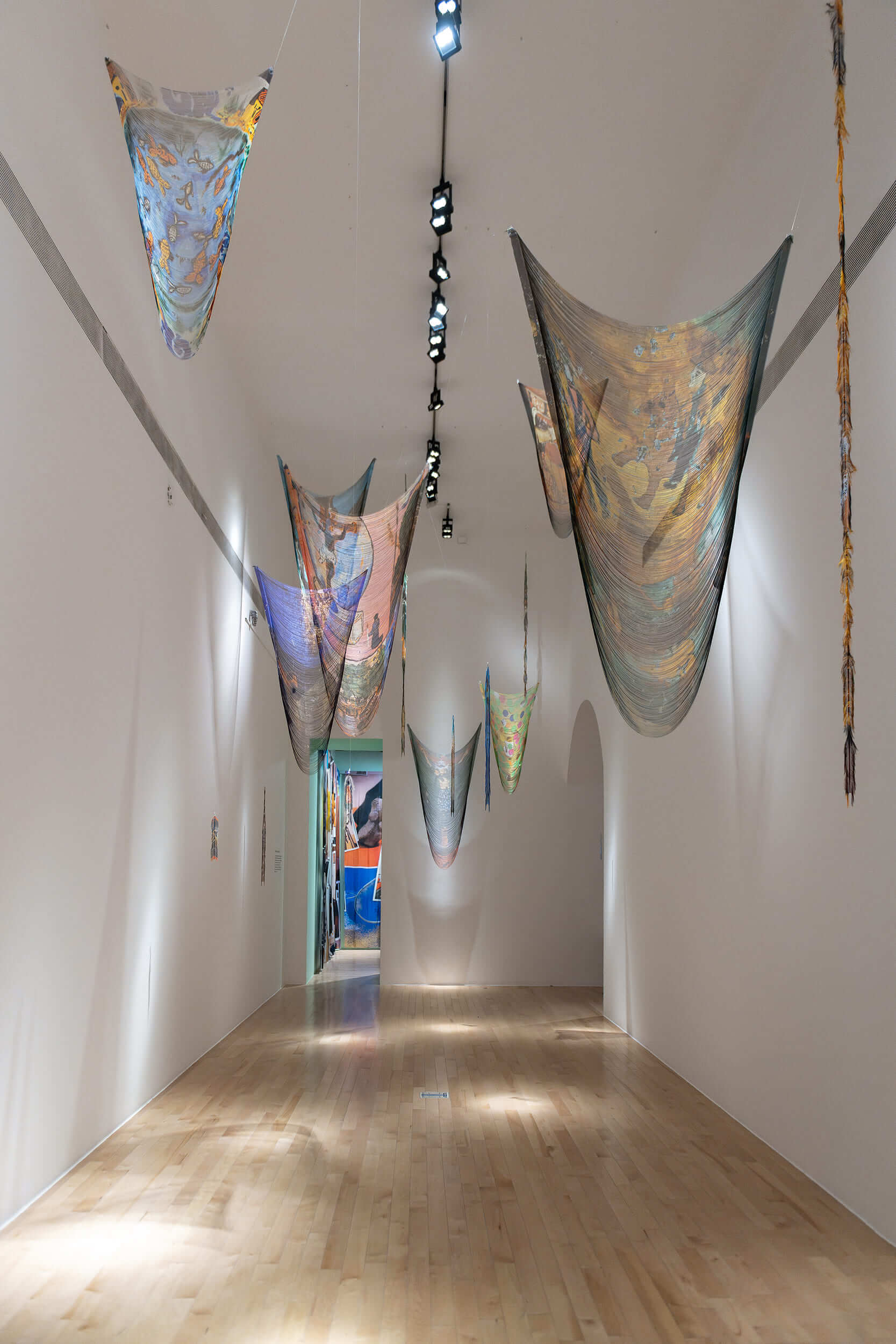 Part&iacute;culas del intersticio | Fabienne Hess. Lo invisible y sus tramas | Museo Amparo, Puebla