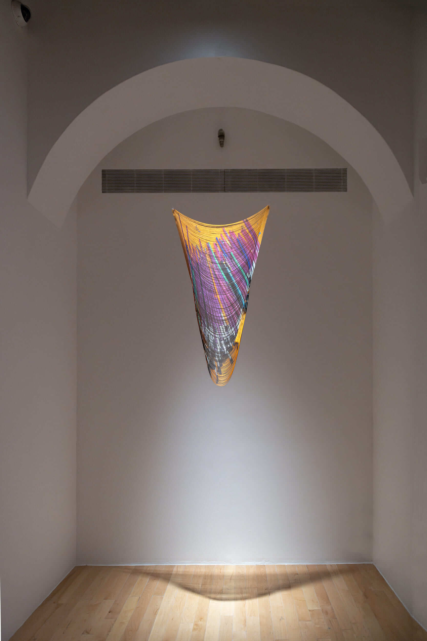Part&iacute;culas del intersticio | Fabienne Hess. Lo invisible y sus tramas | Museo Amparo, Puebla