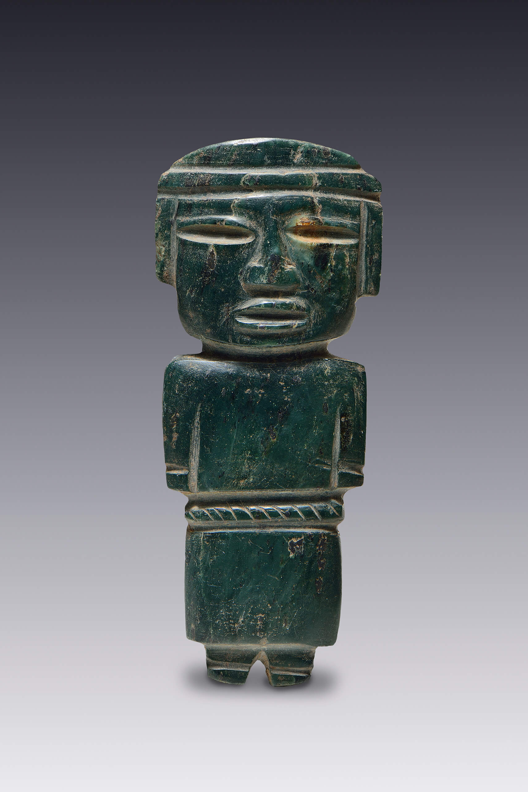 Figura de un sacerdote | El México antiguo. Salas de Arte Prehispánico | Museo Amparo, Puebla
