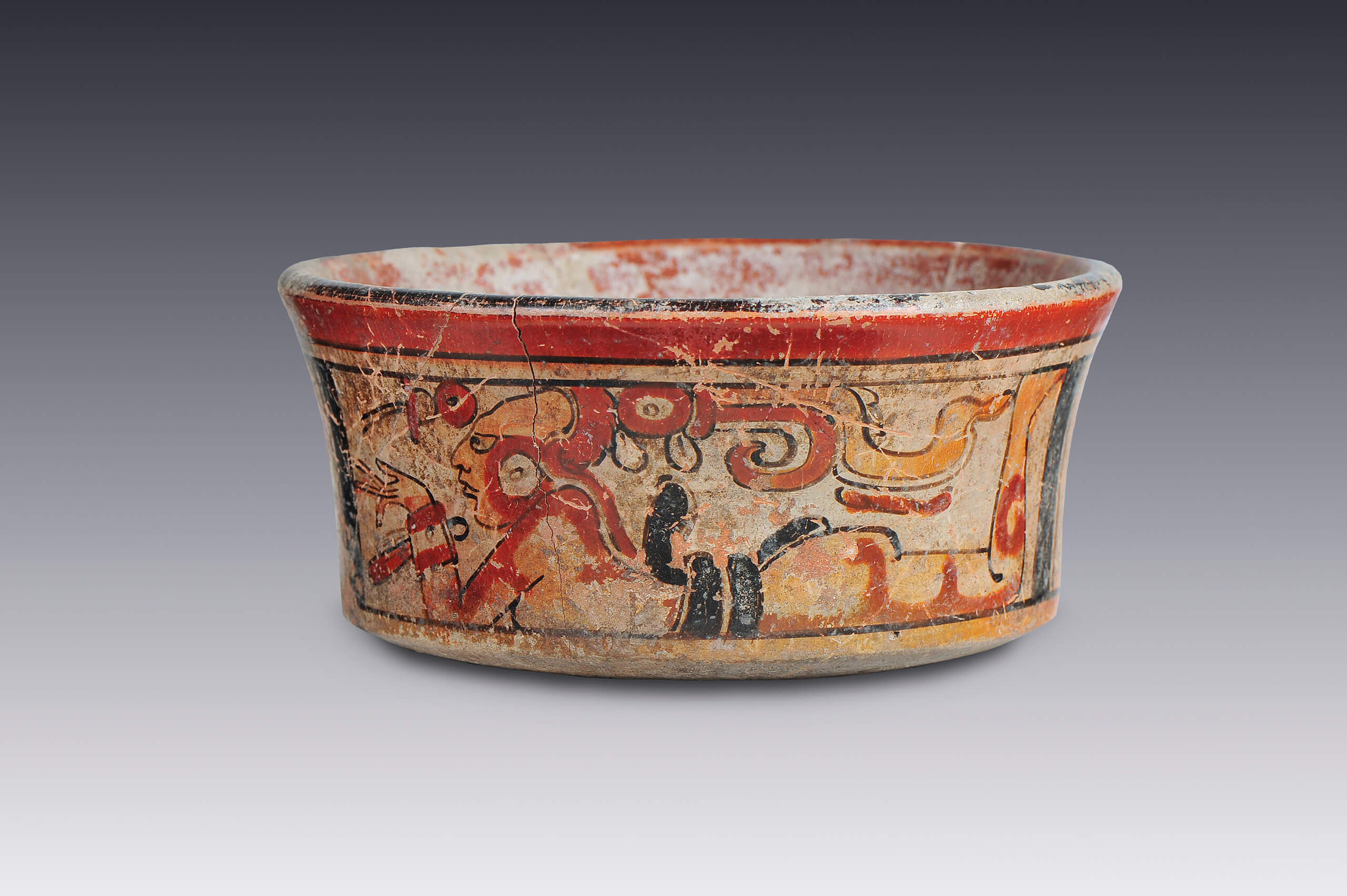 Vaso ceremonial | El México antiguo. Salas de Arte Prehispánico | Museo Amparo, Puebla