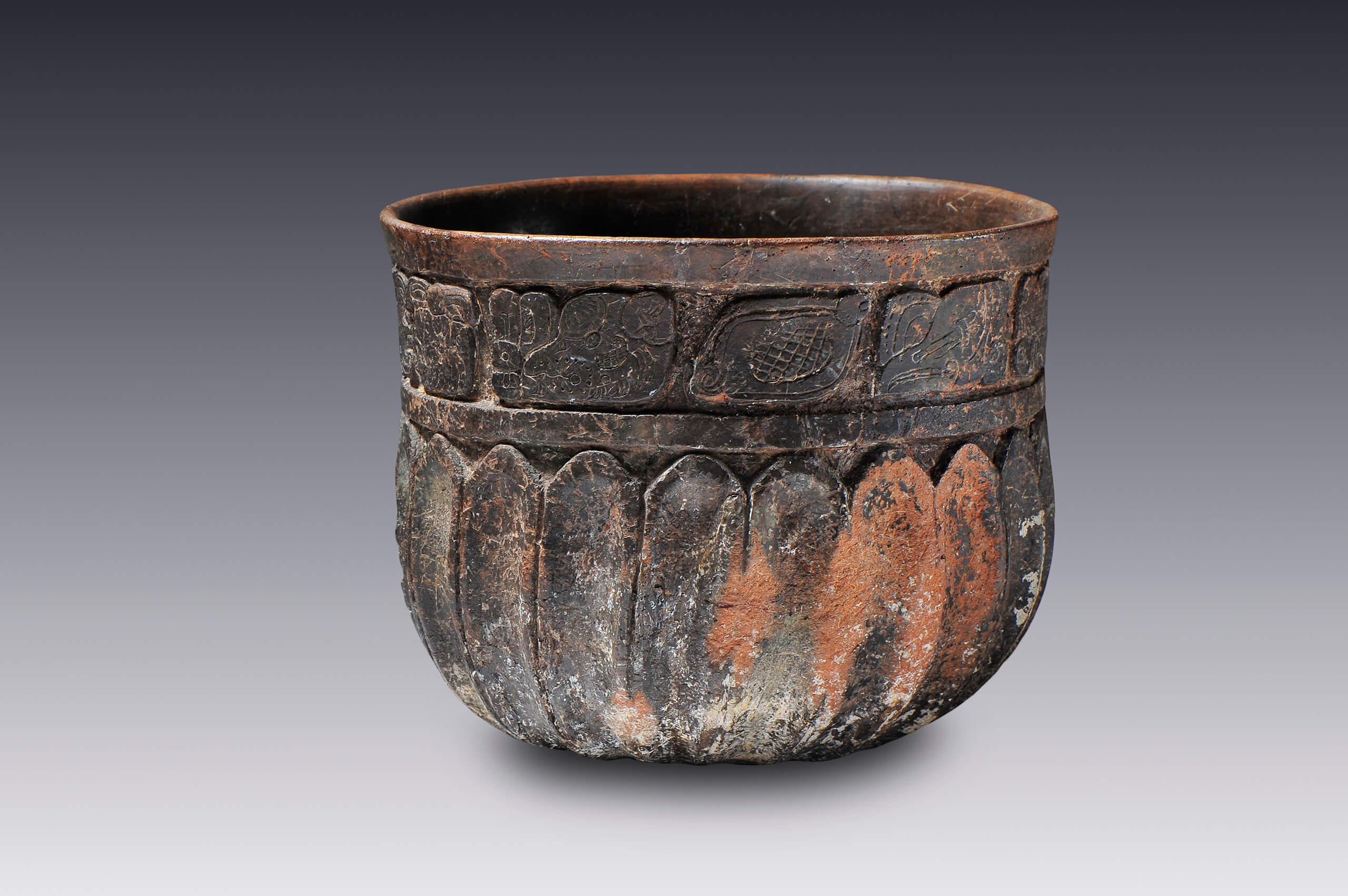 Vaso estilo Chocholá | El México antiguo. Salas de Arte Prehispánico | Museo Amparo, Puebla