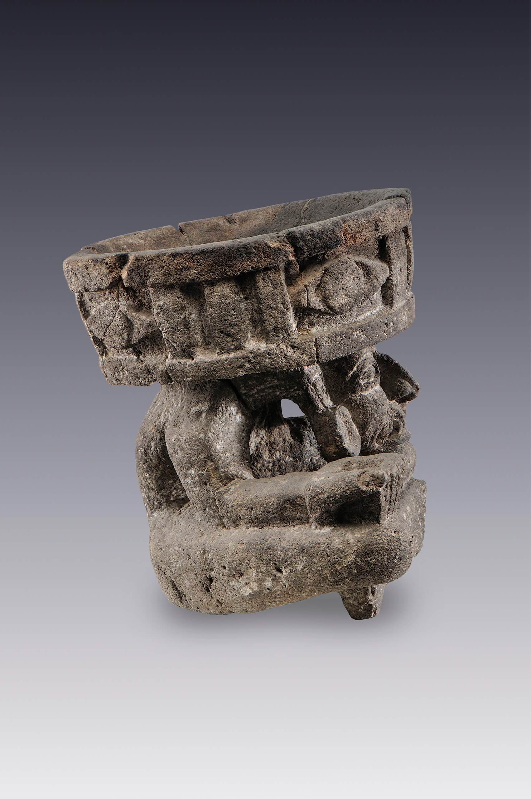 Dios del fuego | El México antiguo. Salas de Arte Prehispánico | Museo Amparo, Puebla