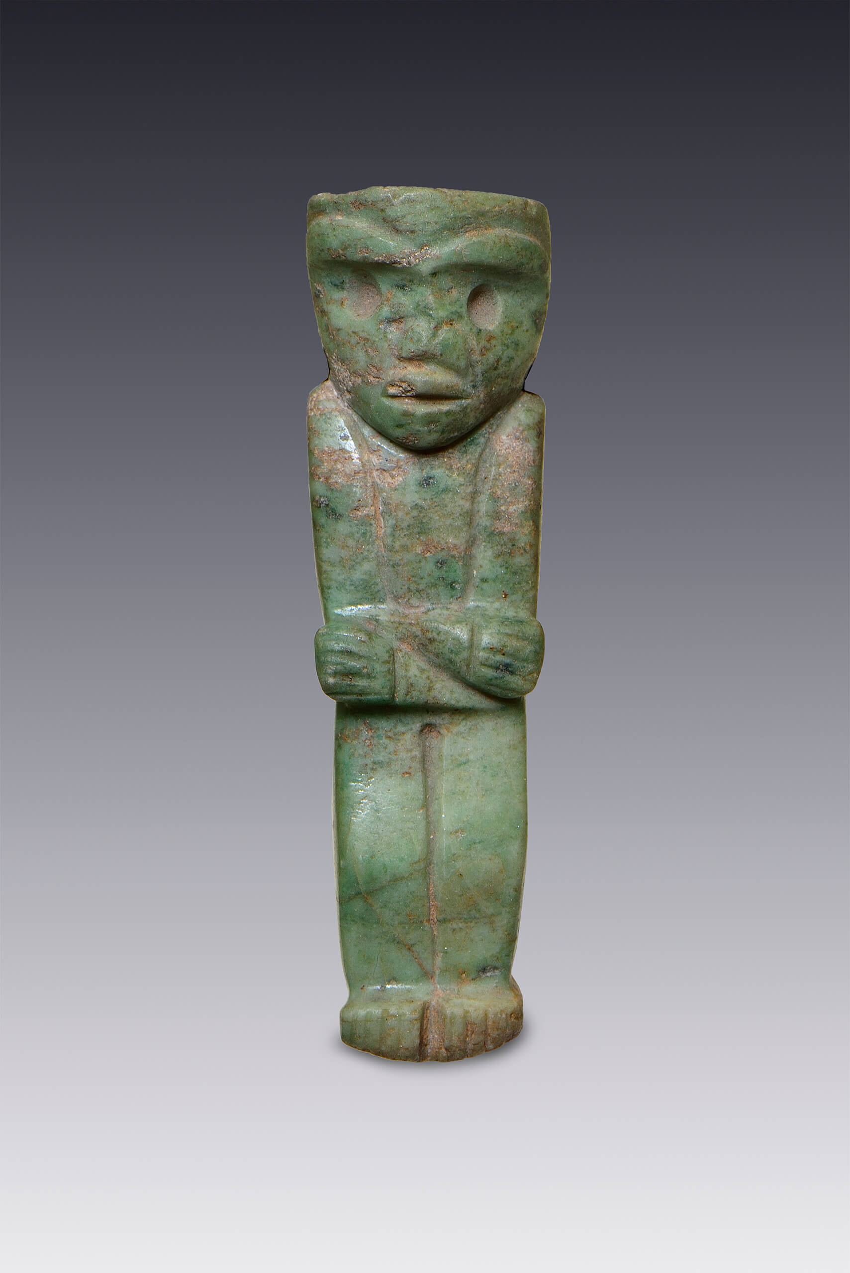 Pendiente antropomorfo | El México antiguo. Salas de Arte Prehispánico | Museo Amparo, Puebla