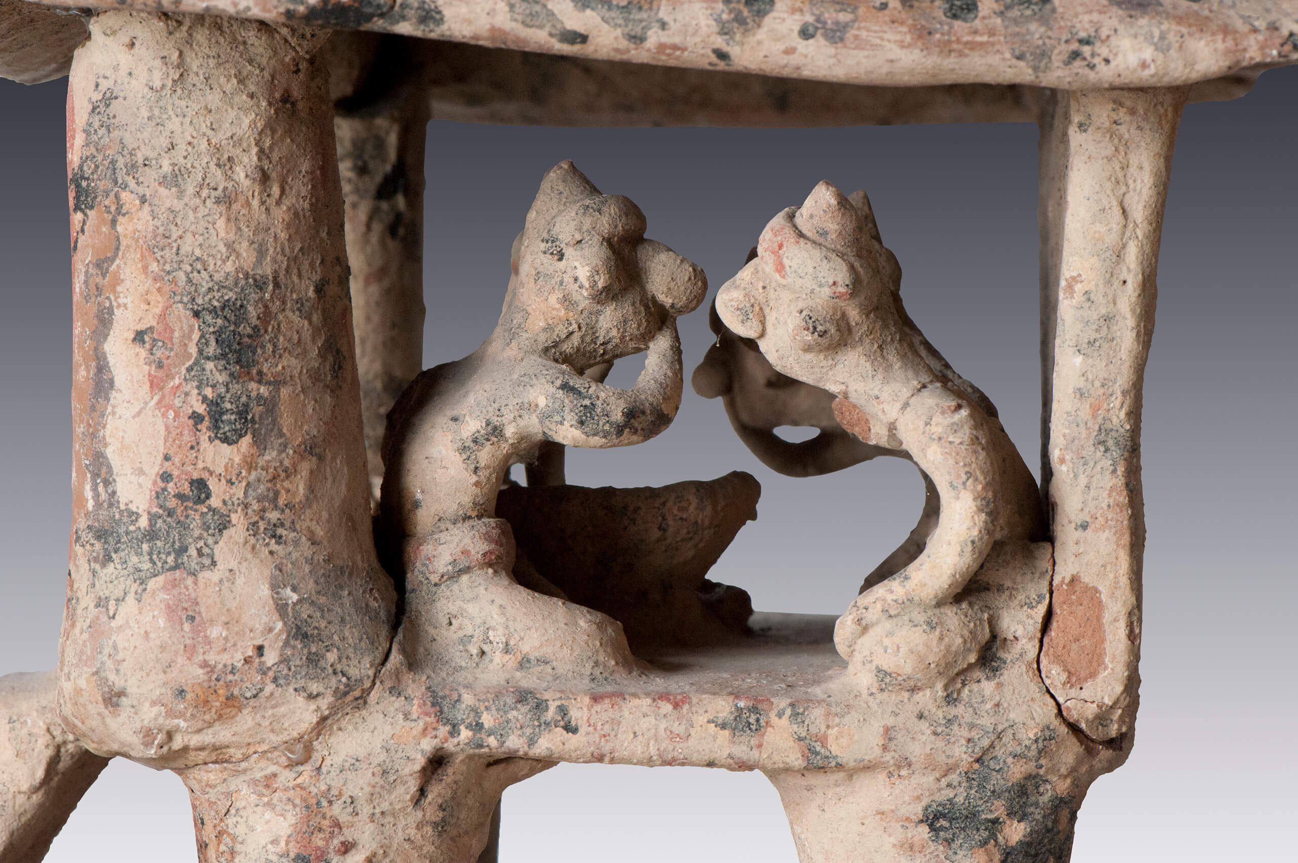 Maqueta con escena ritual | El México antiguo. Salas de Arte Prehispánico | Museo Amparo, Puebla