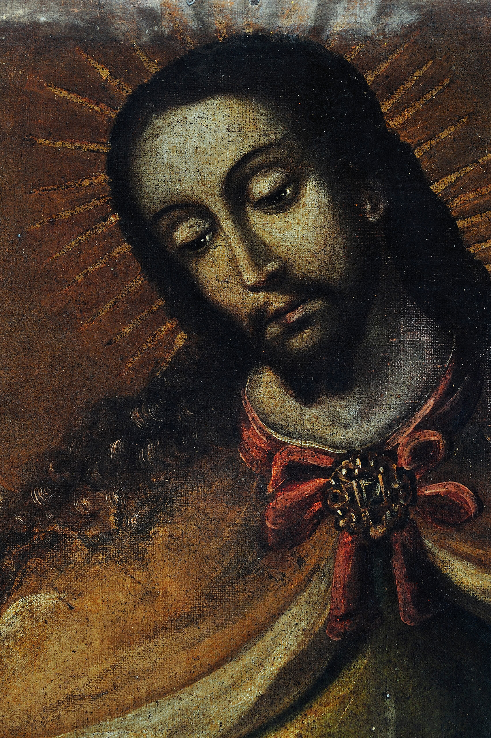 San José con el Niño con símbolos pasionarios | Salas de Arte Virreinal y Siglo XIX | Museo Amparo, Puebla