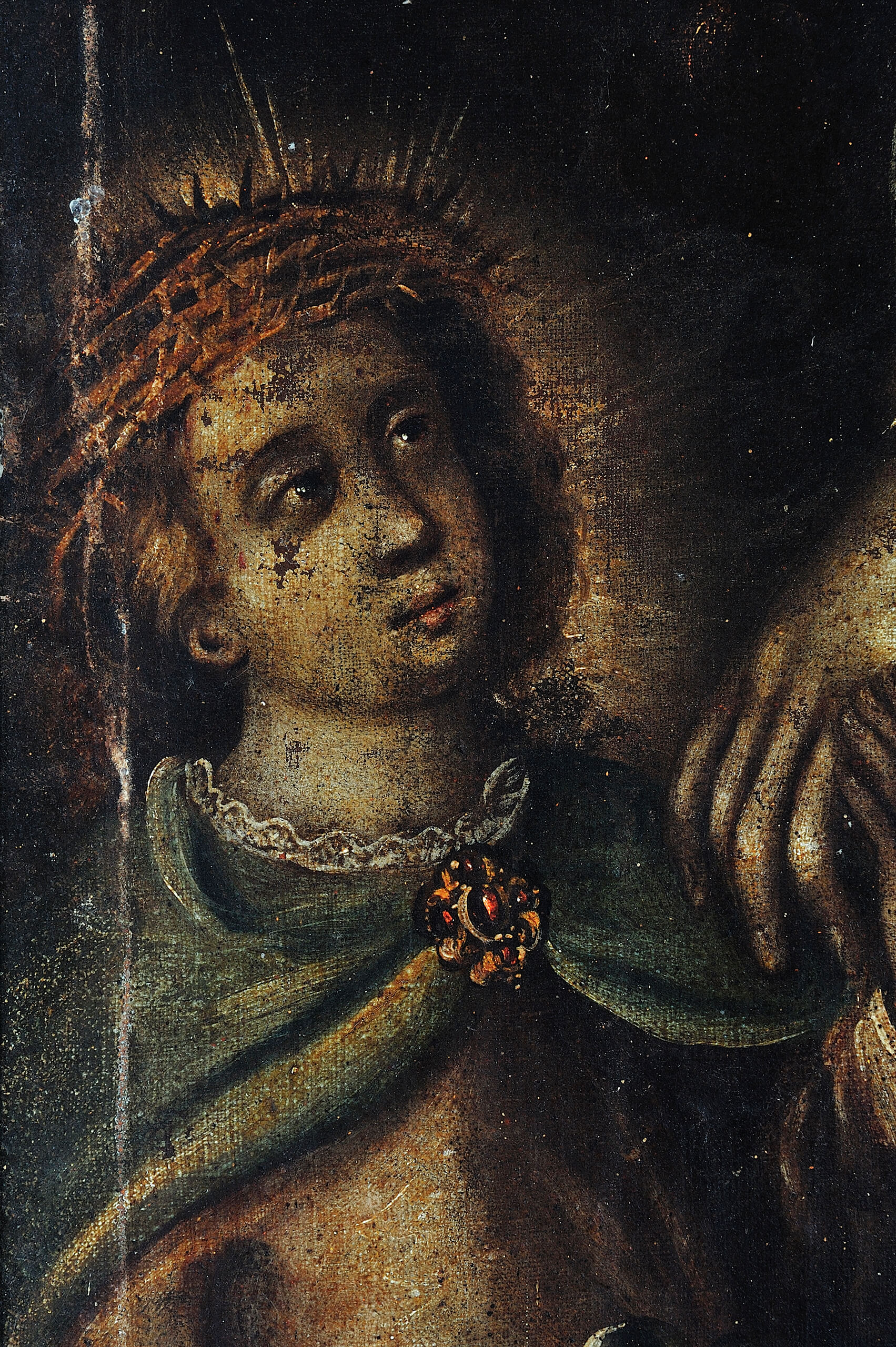 San José con el Niño con símbolos pasionarios | Salas de Arte Virreinal y Siglo XIX | Museo Amparo, Puebla