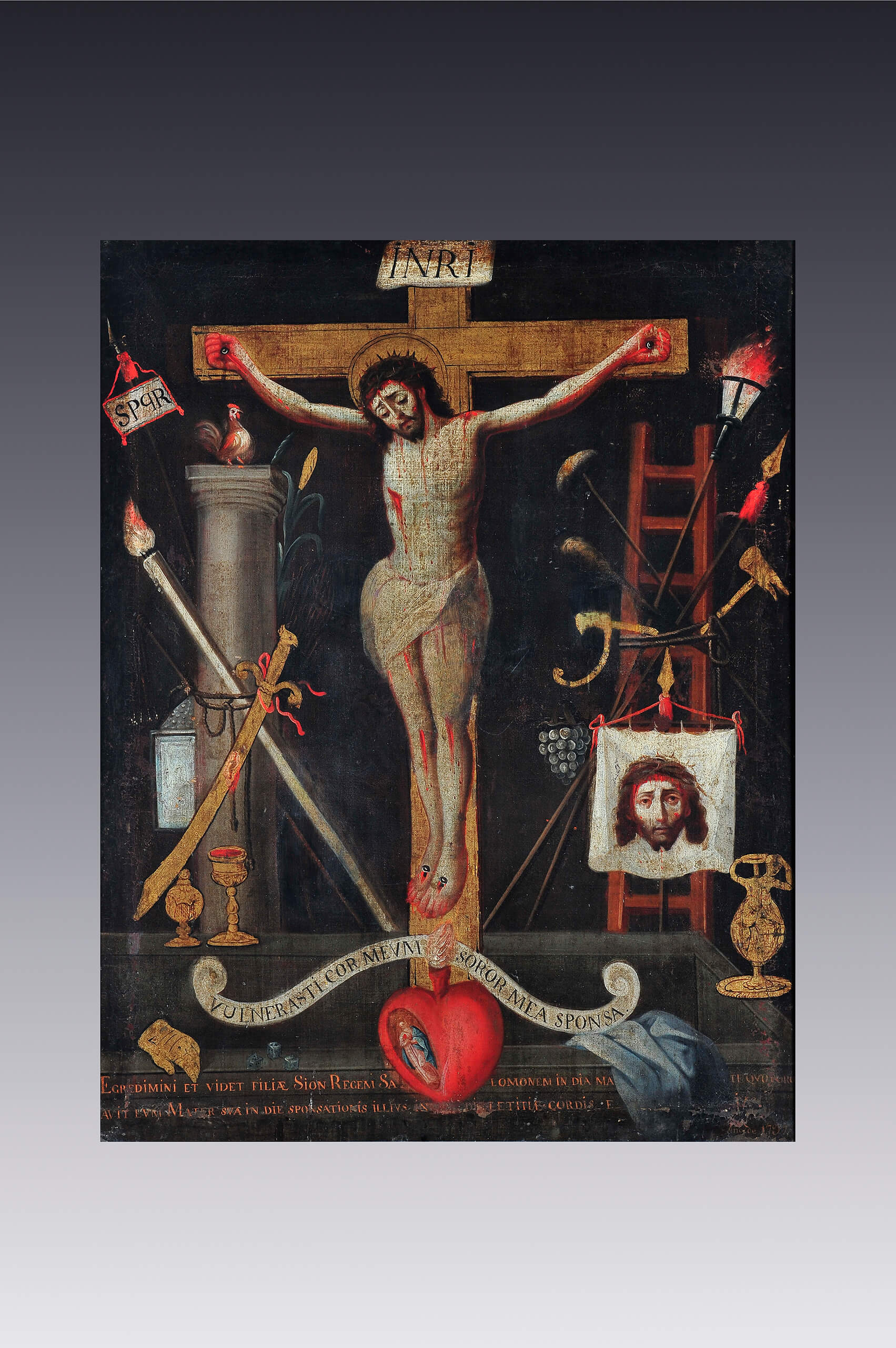 Cristo con los instrumentos de la Pasión | Salas de Arte Virreinal y Siglo XIX | Museo Amparo, Puebla
