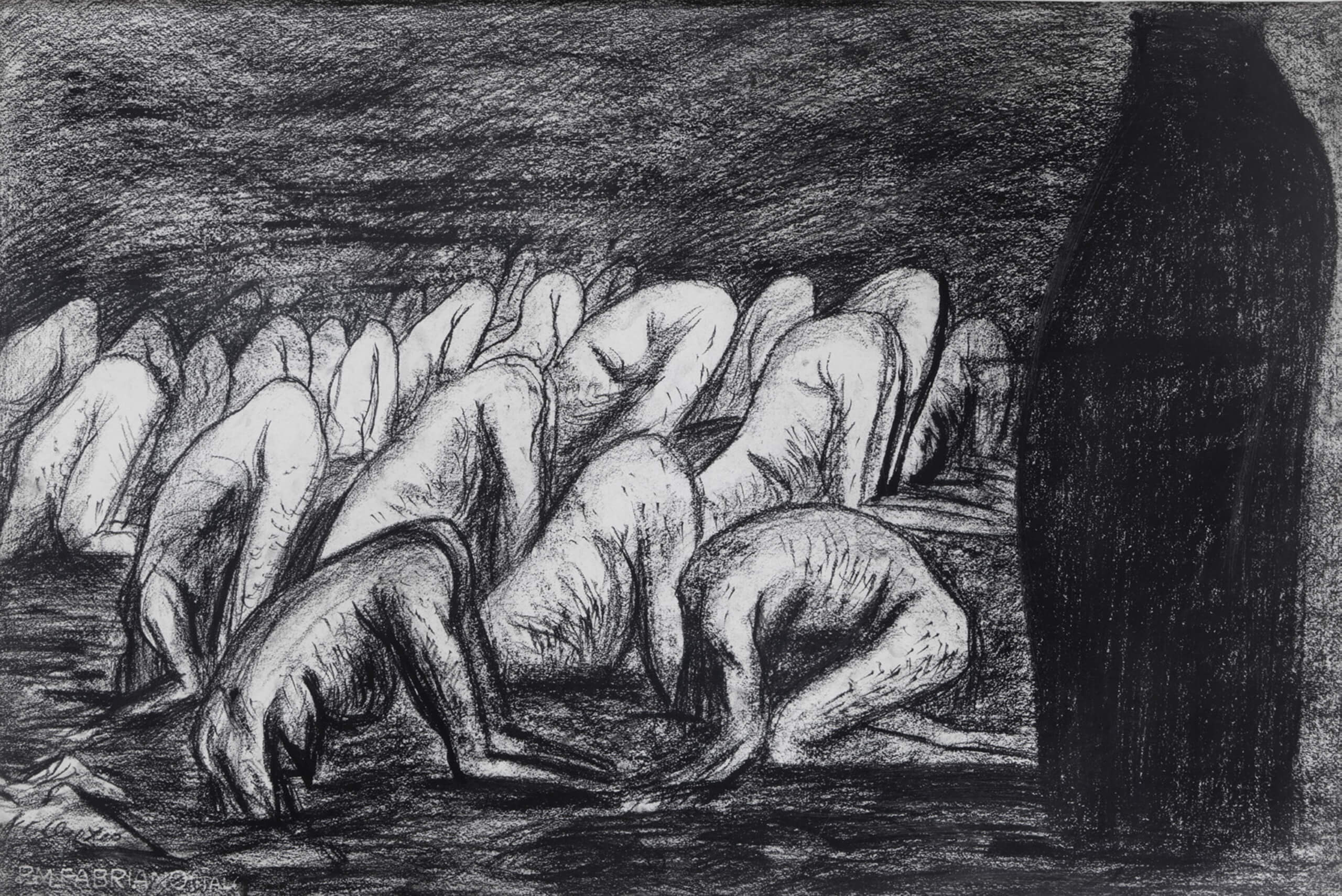 Los agachados | Los condenados de la tierra / el mundo otro | Museo Amparo, Puebla
