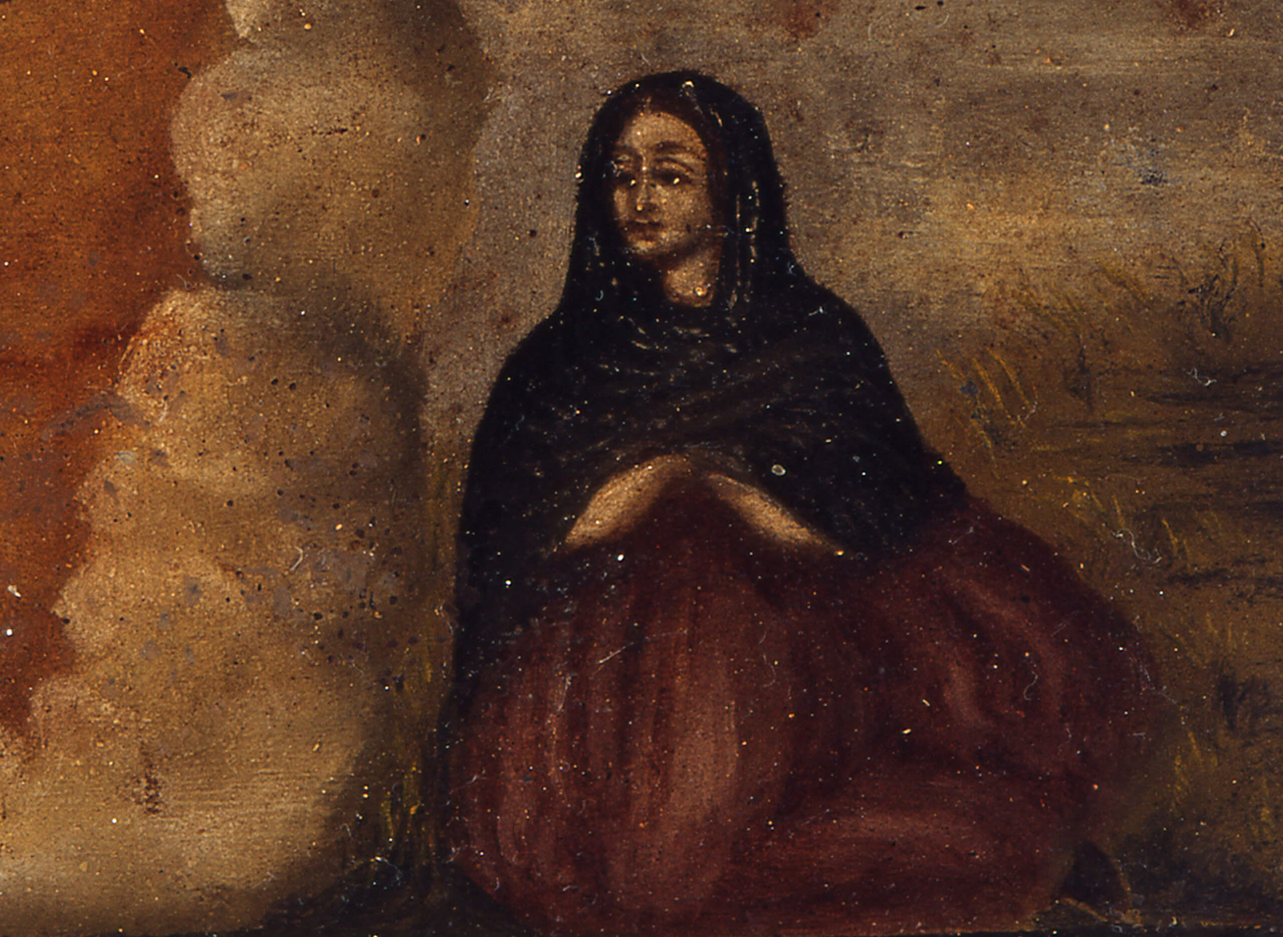 Retablo al Señor del Bautisterio | Salas de Arte Virreinal y Siglo XIX | Museo Amparo, Puebla