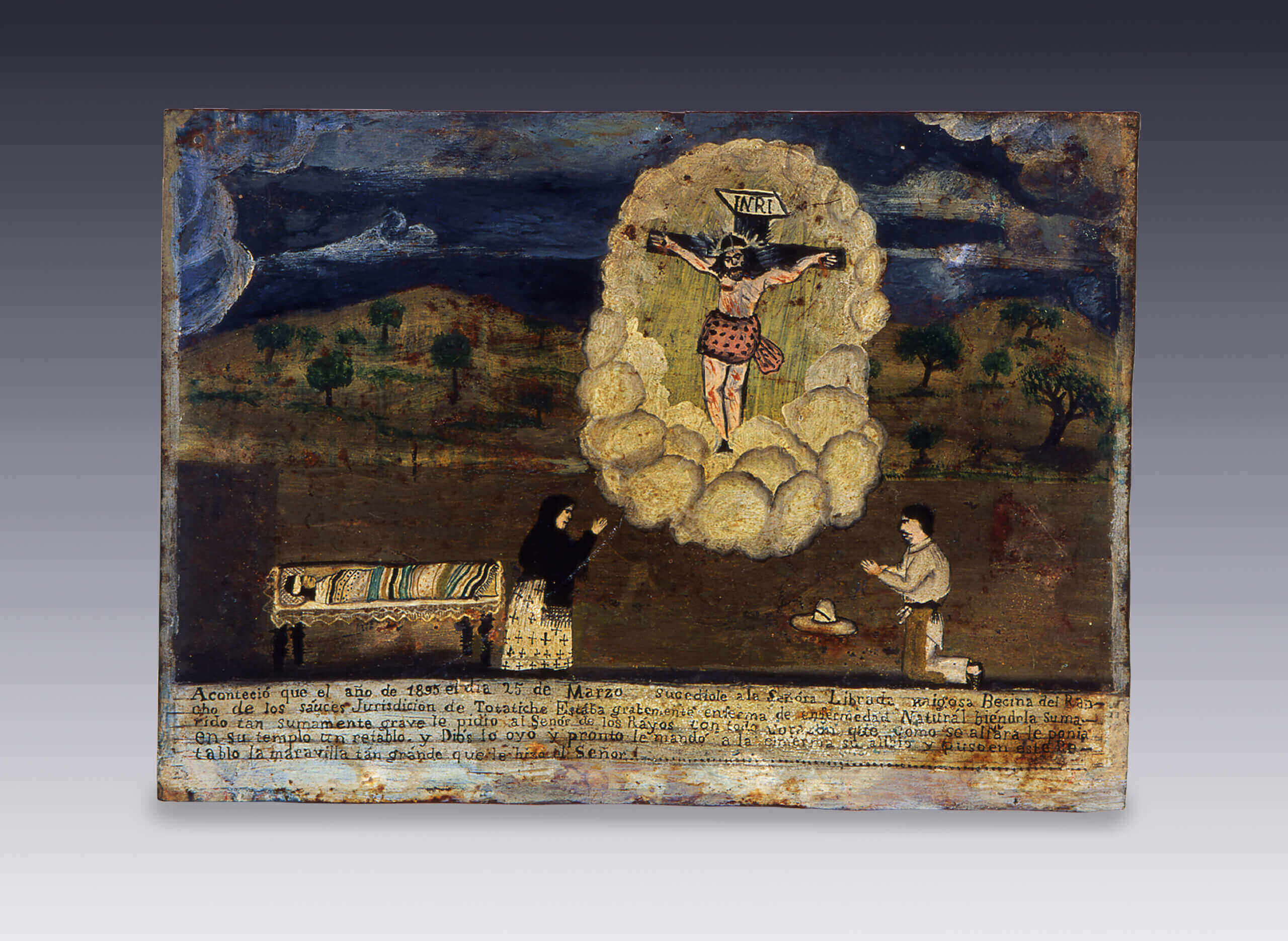 Retablo al Señor de los Rayos | Salas de Arte Virreinal y Siglo XIX | Museo Amparo, Puebla