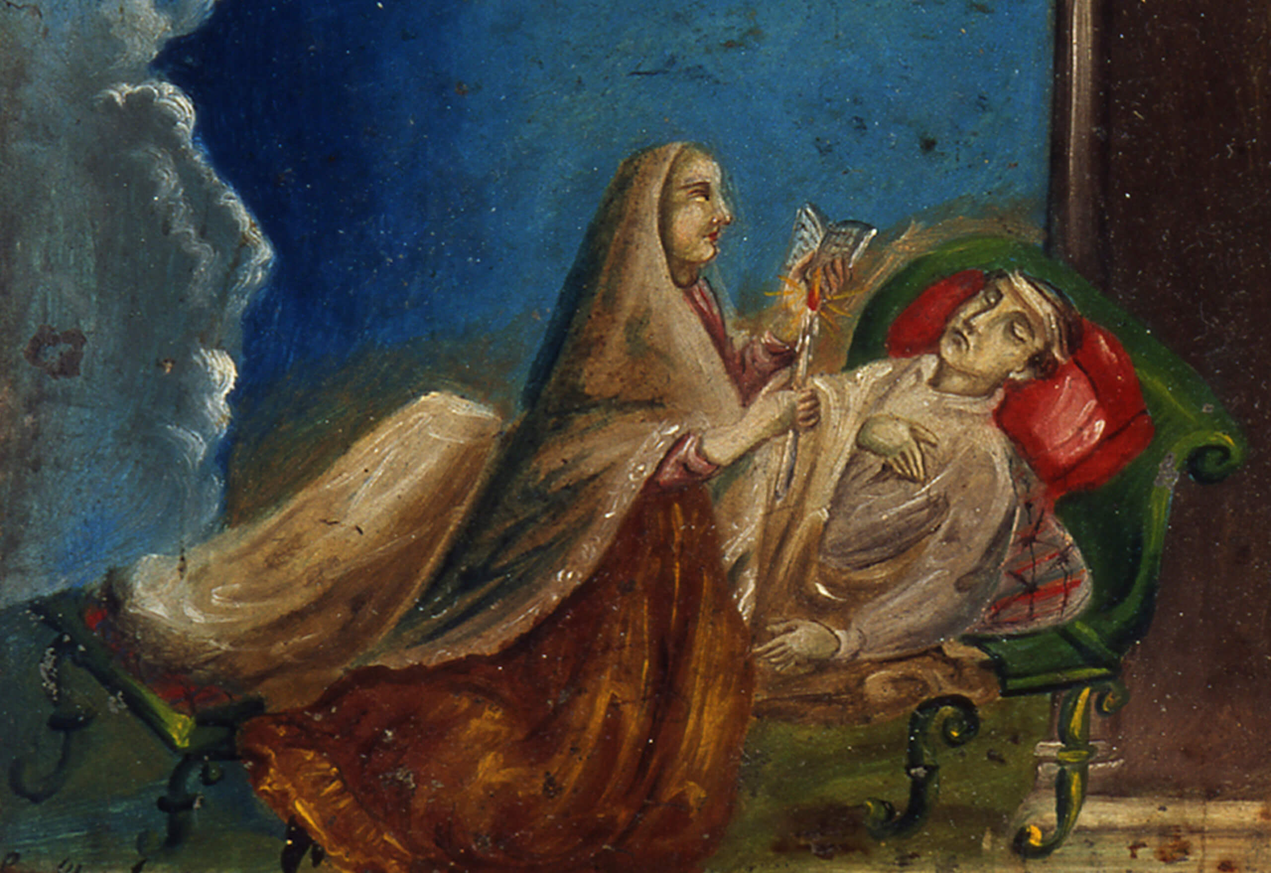 Retablo al Señor de la Piedad y San Nicolás Tolentino | Salas de Arte Virreinal y Siglo XIX | Museo Amparo, Puebla