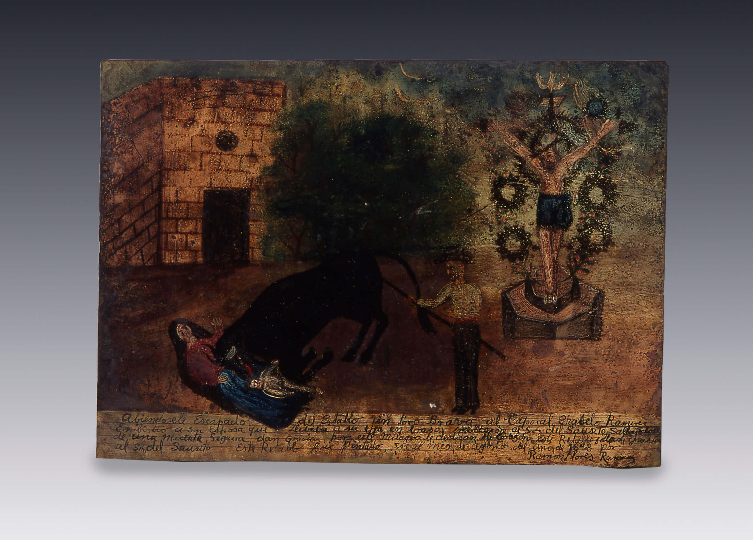 Retablo al Señor del Saucito | Salas de Arte Virreinal y Siglo XIX | Museo Amparo, Puebla