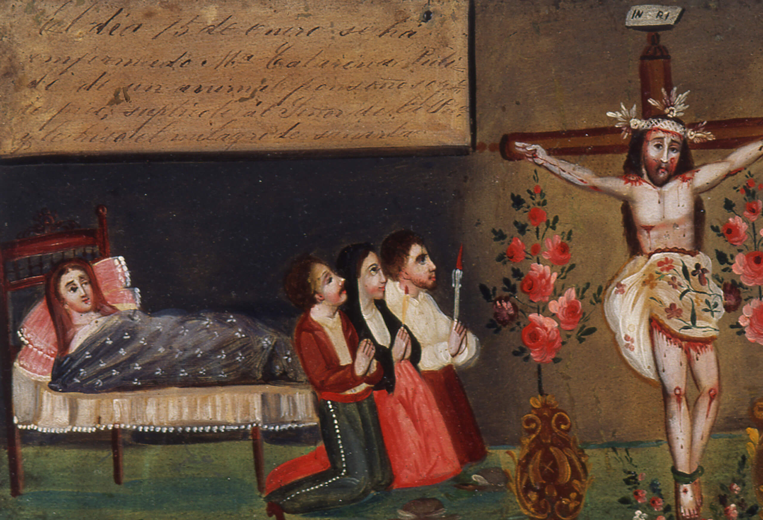 Retablo al Señor de la Piedad | Salas de Arte Virreinal y Siglo XIX | Museo Amparo, Puebla
