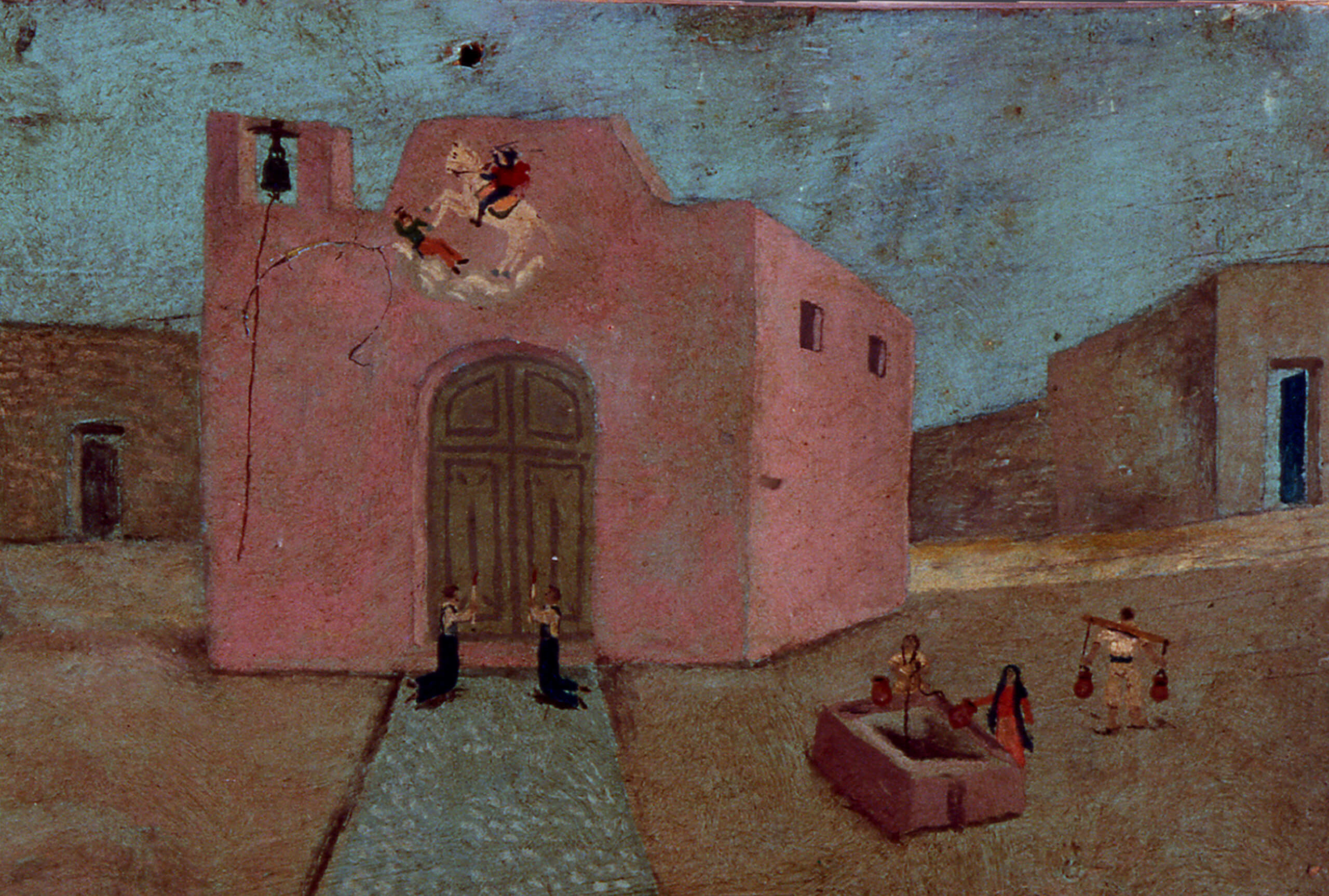 Retablo a Santiago Matamoros | Salas de Arte Virreinal y Siglo XIX | Museo Amparo, Puebla