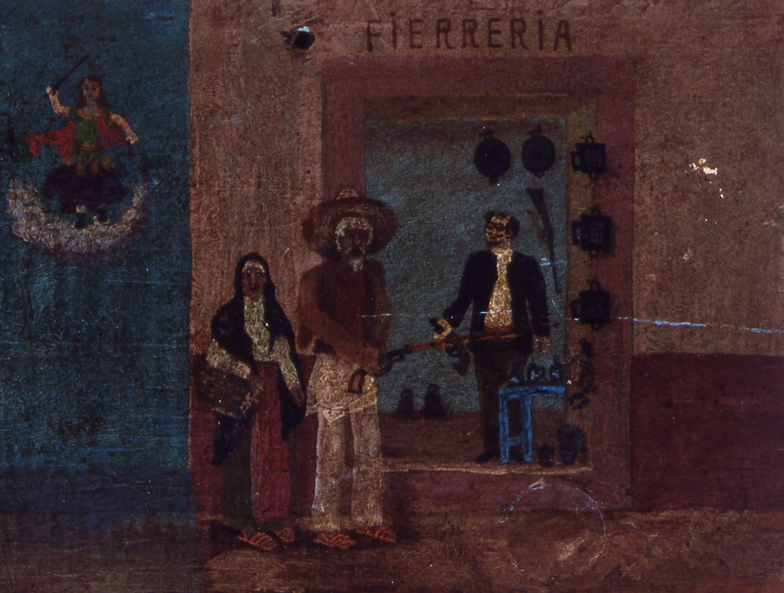 Retablo a San Miguel Arcángel | Salas de Arte Virreinal y Siglo XIX | Museo Amparo, Puebla