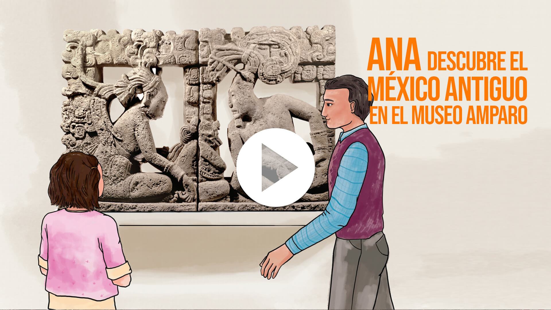 Ana descubre el México antiguo en el Museo Amparo | Museo Amparo, Puebla | Museo Amparo, Puebla.
