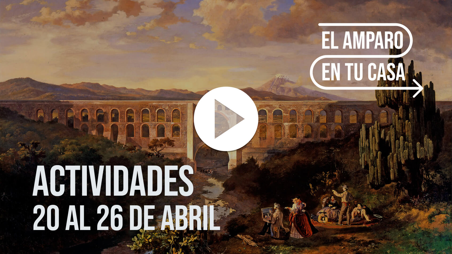 Agenda del 20 al 26 de abril | Museo Amparo, Puebla.