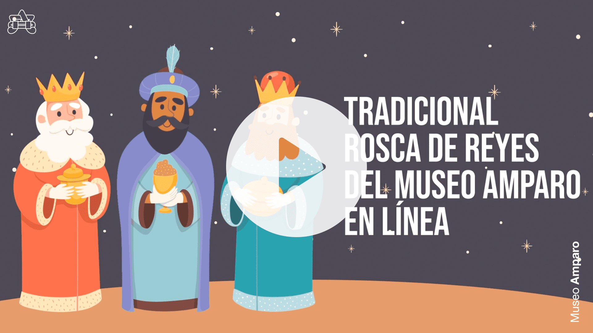Tradicional Rosca de Reyes en línea 2021 | Museo Amparo, Puebla | Museo Amparo, Puebla.